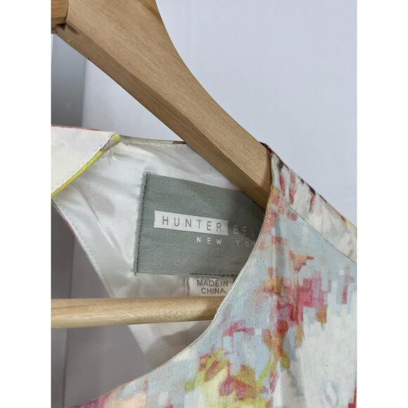 HUNTER BELL 8P  Anthropologie Kukka Tea Dress Open Back A-Line Floral Multicolor - Picture 11 of 12